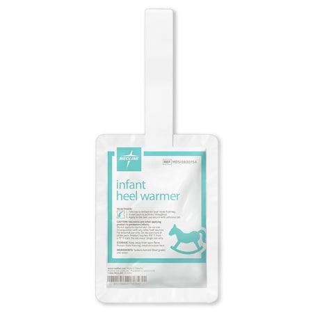 Medline Infant Heel Warmers, Gel Pack, 25PK MDS138007Z